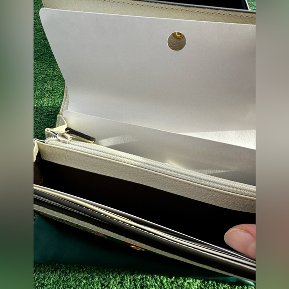 Gucci Wallet White Floral Spring Edition - Picture 7 of 14